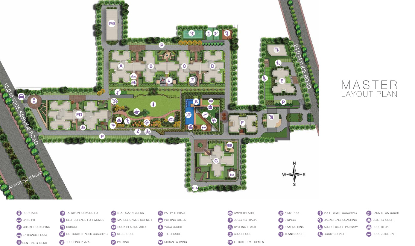 Godrej 101 Master Plan